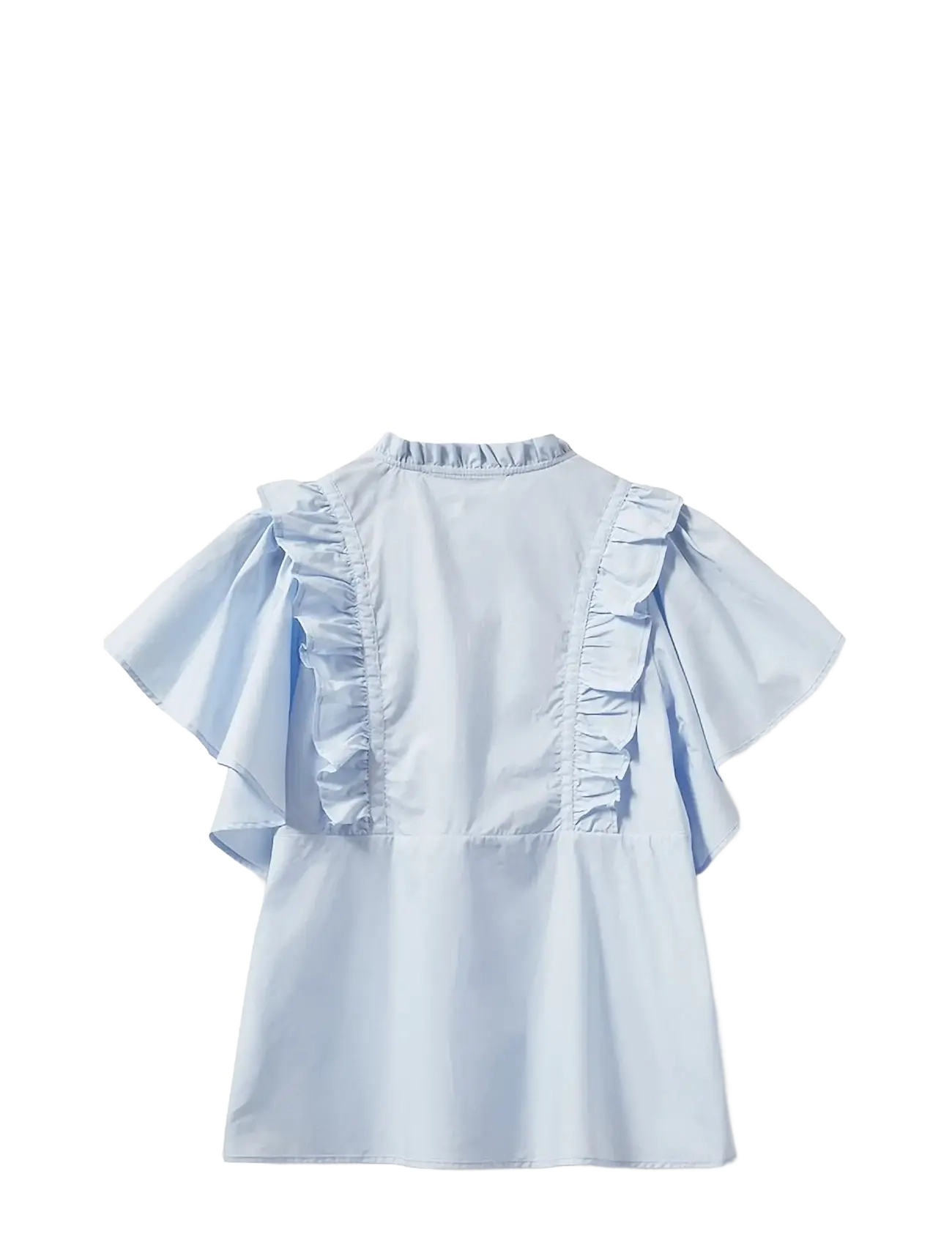 Sofie Schnoor - MERLYSW BLOUSE - kortärmade blusar - light blue - 1