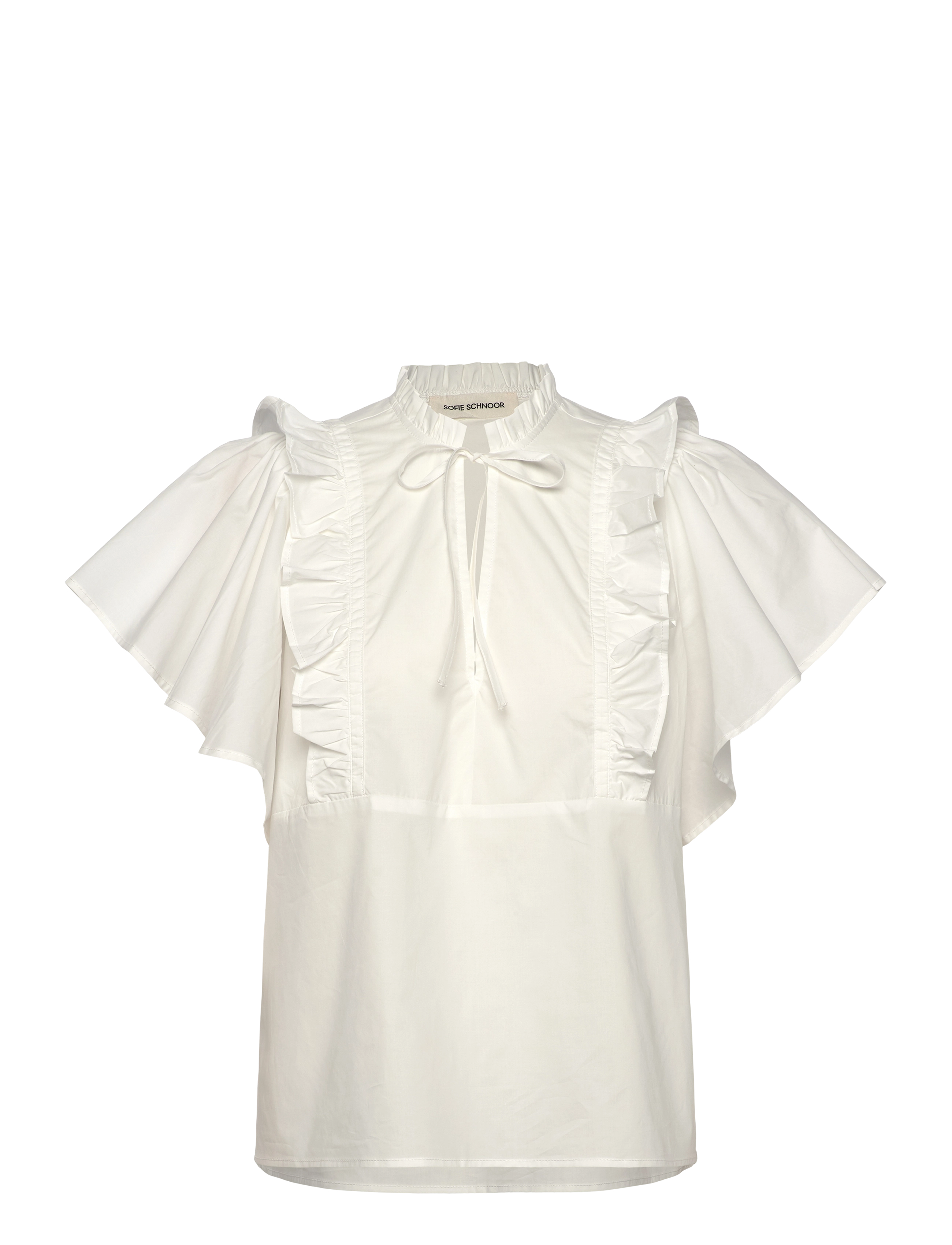 SOFIE SCHNOOR Merlysw Bluse Weiß - 36 - Damen