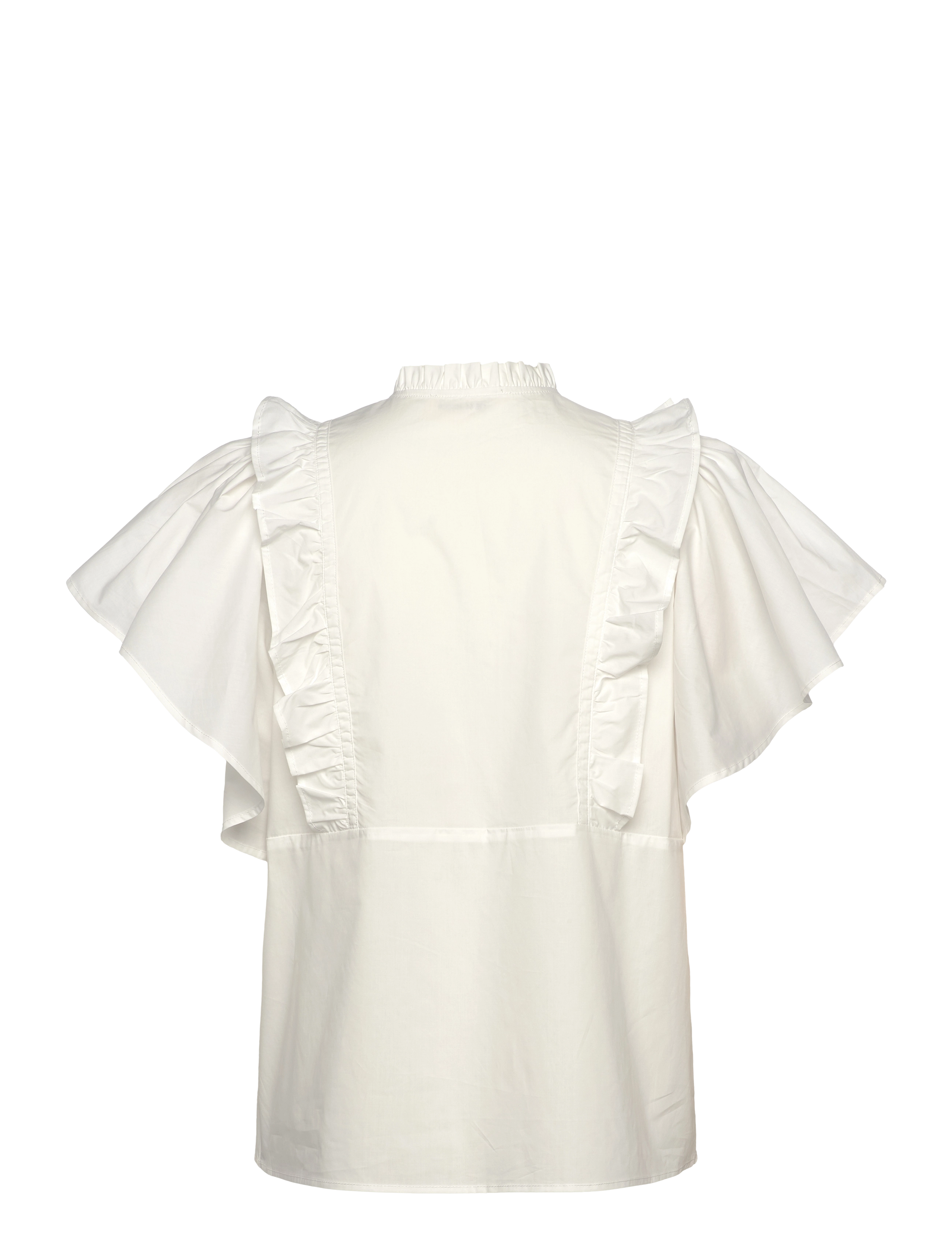 Sofie Schnoor - MERLYSW BLOUSE - short-sleeved blouses - off white - 2