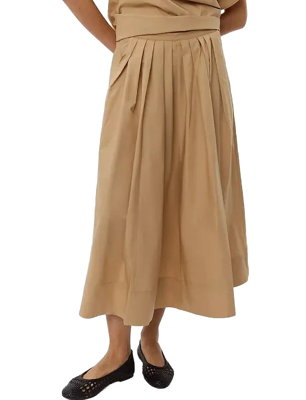 Sofie Schnoor - KATTIASW SKIRT - maxi pils - camel - 3