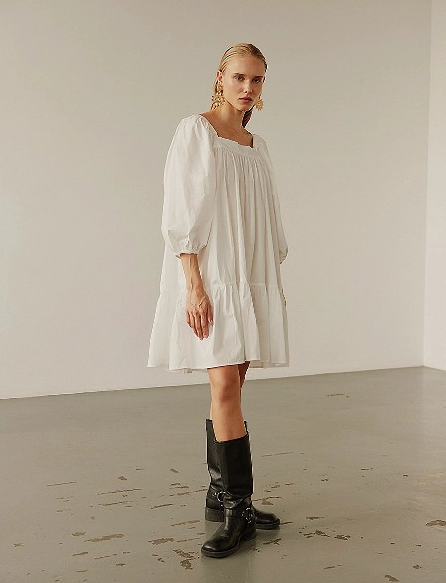 Sofie Schnoor - LOLASW DRESS - konfirmation - off white - 0