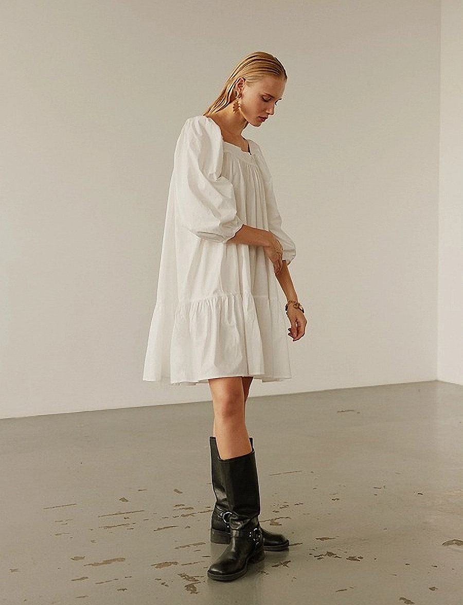 Sofie Schnoor - LOLASW DRESS - konfirmation - off white - 3