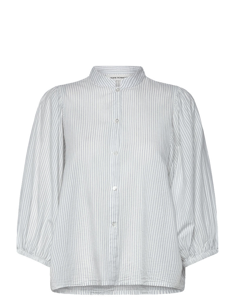 Sofie Schnoor - VILJASW SHIRT - blusen - off white - navy - 1