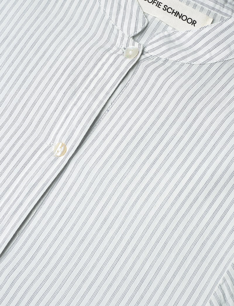 Sofie Schnoor - VILJASW SHIRT - blusen - off white - navy - 5