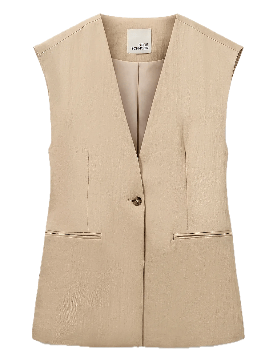 Sofie Schnoor - WALLISSW VEST - kostymvästar - nature - 1