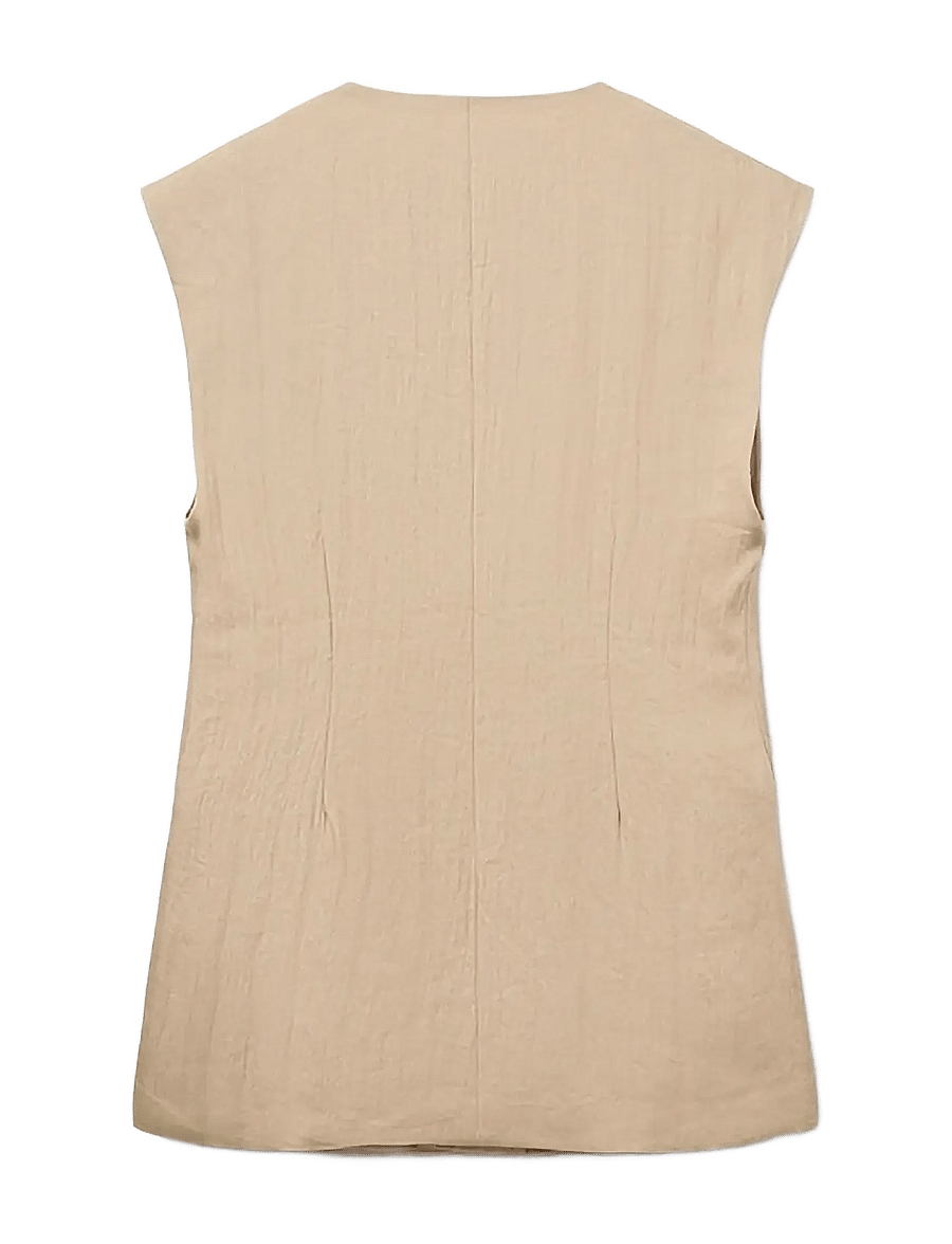 Sofie Schnoor - WALLISSW VEST - kostymvästar - nature - 2