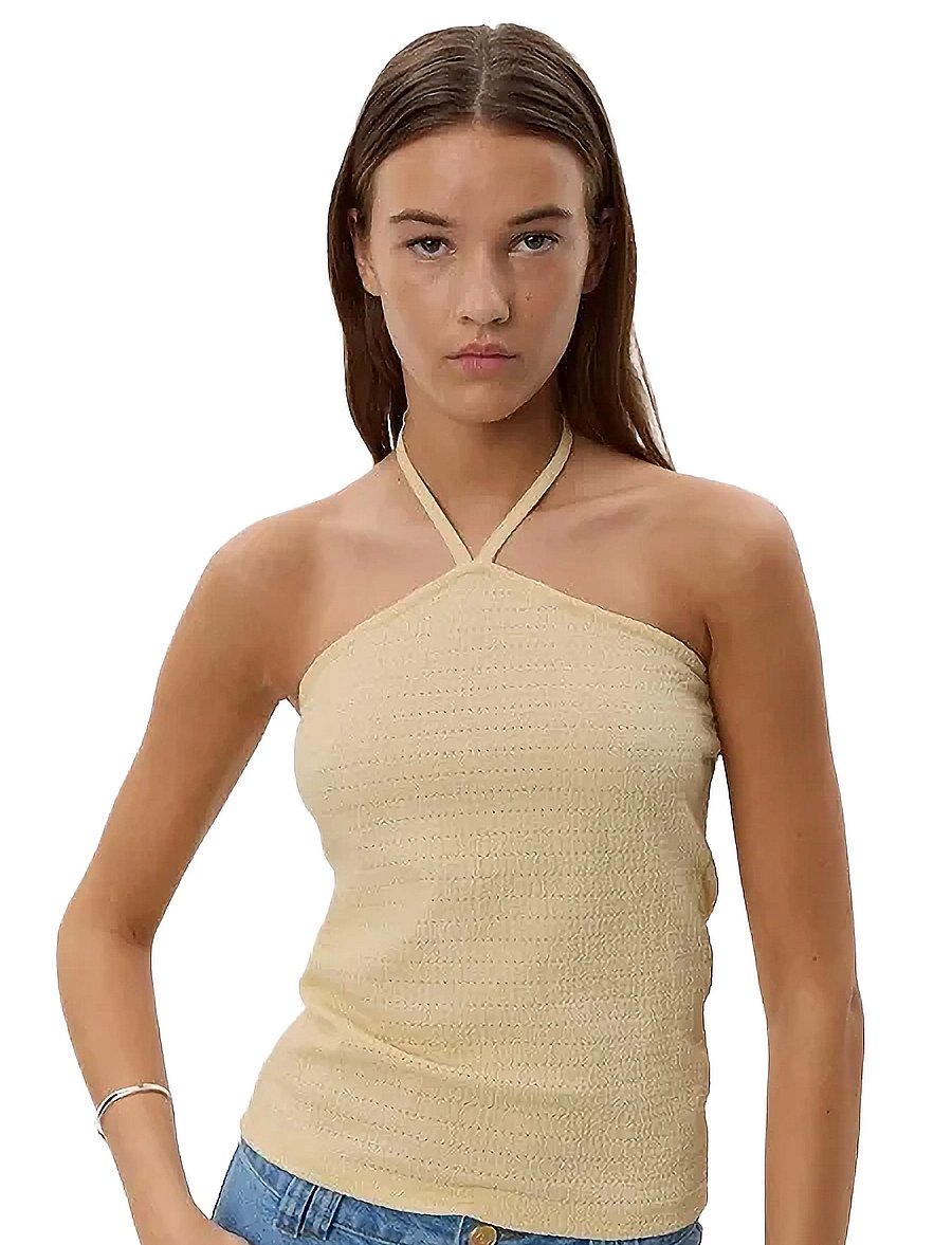 Sofie Schnoor - ANDREESW TOP - varrukateta topid - light yellow - 2
