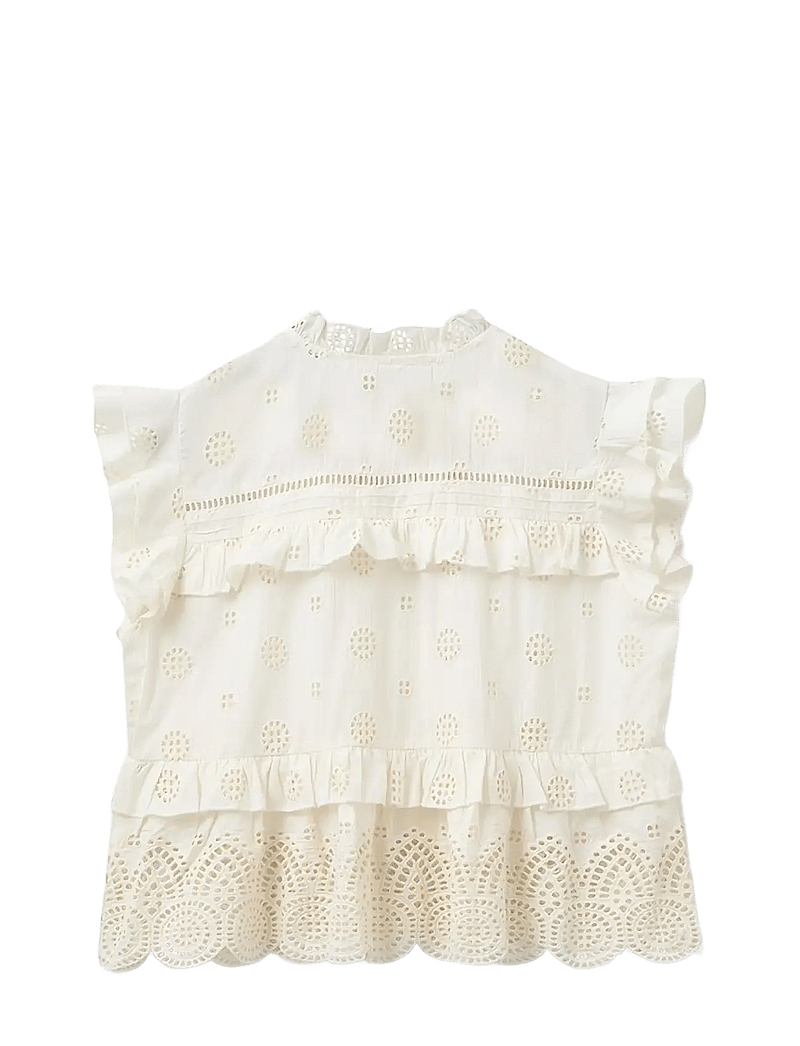 Sofie Schnoor - HAZELSW TOP - Ærmeløse bluser - off white - 2