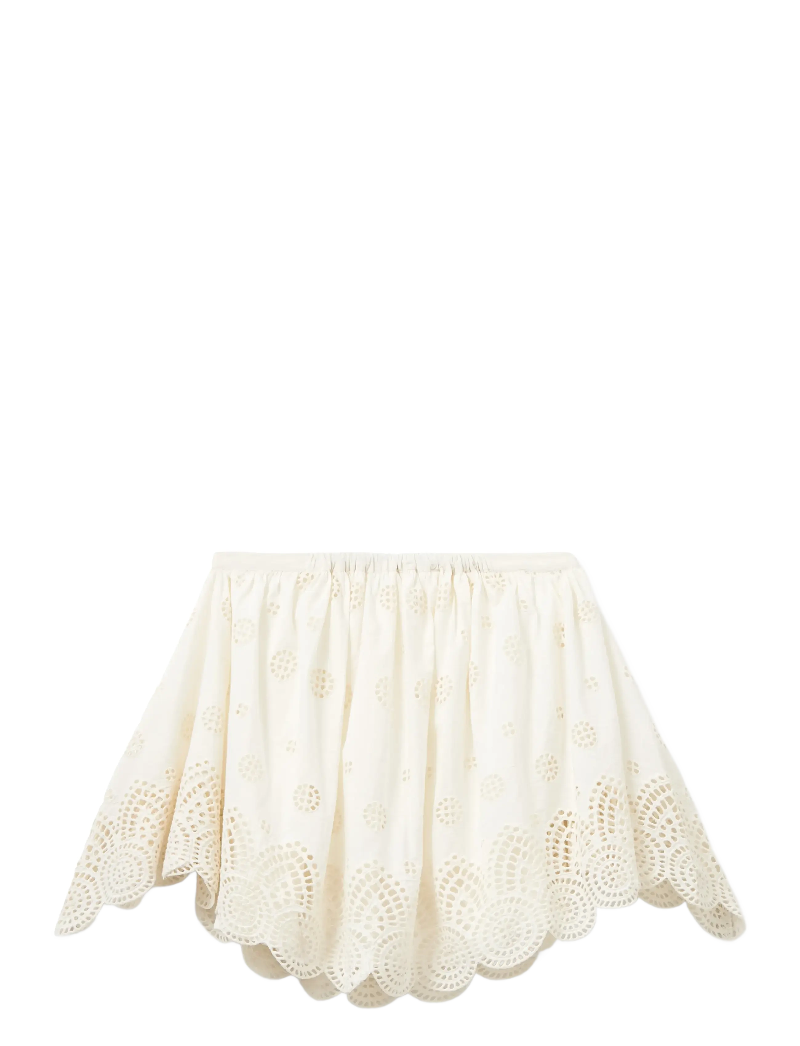 Sofie Schnoor - ALBERTASW SKIRT - kurze röcke - off white - 2