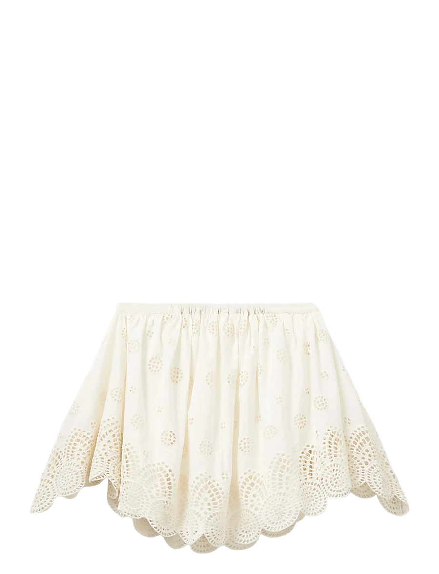Sofie Schnoor - ALBERTASW SKIRT - miniseelikud - off white - 2