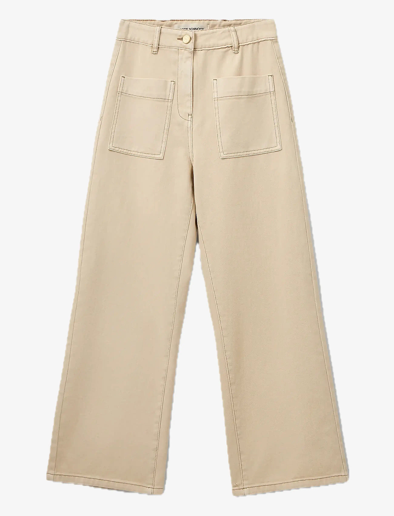 Sofie Schnoor - TOULOUSESW JEANS - hosen mit weitem bein - beige - 0