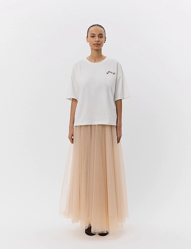 Sofie Schnoor - VERASW T-SHIRT - t-särgid - snow white - 0