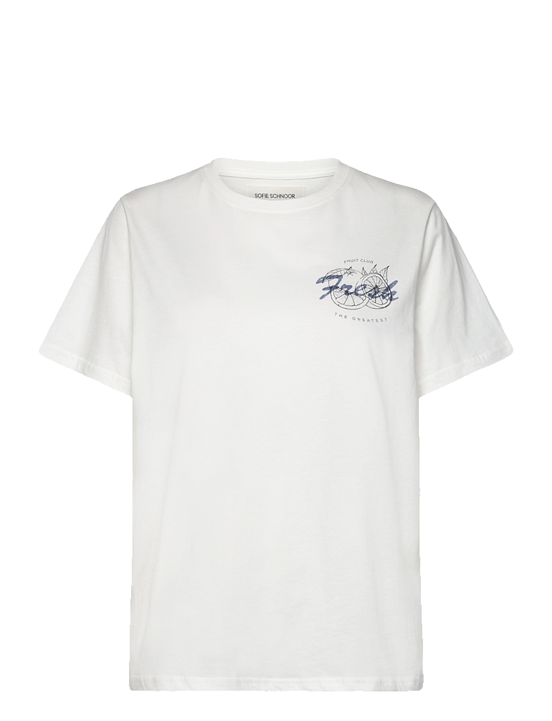 Sofie Schnoor - ZENASW T-SHIRT - t-shirts - snow white - 1