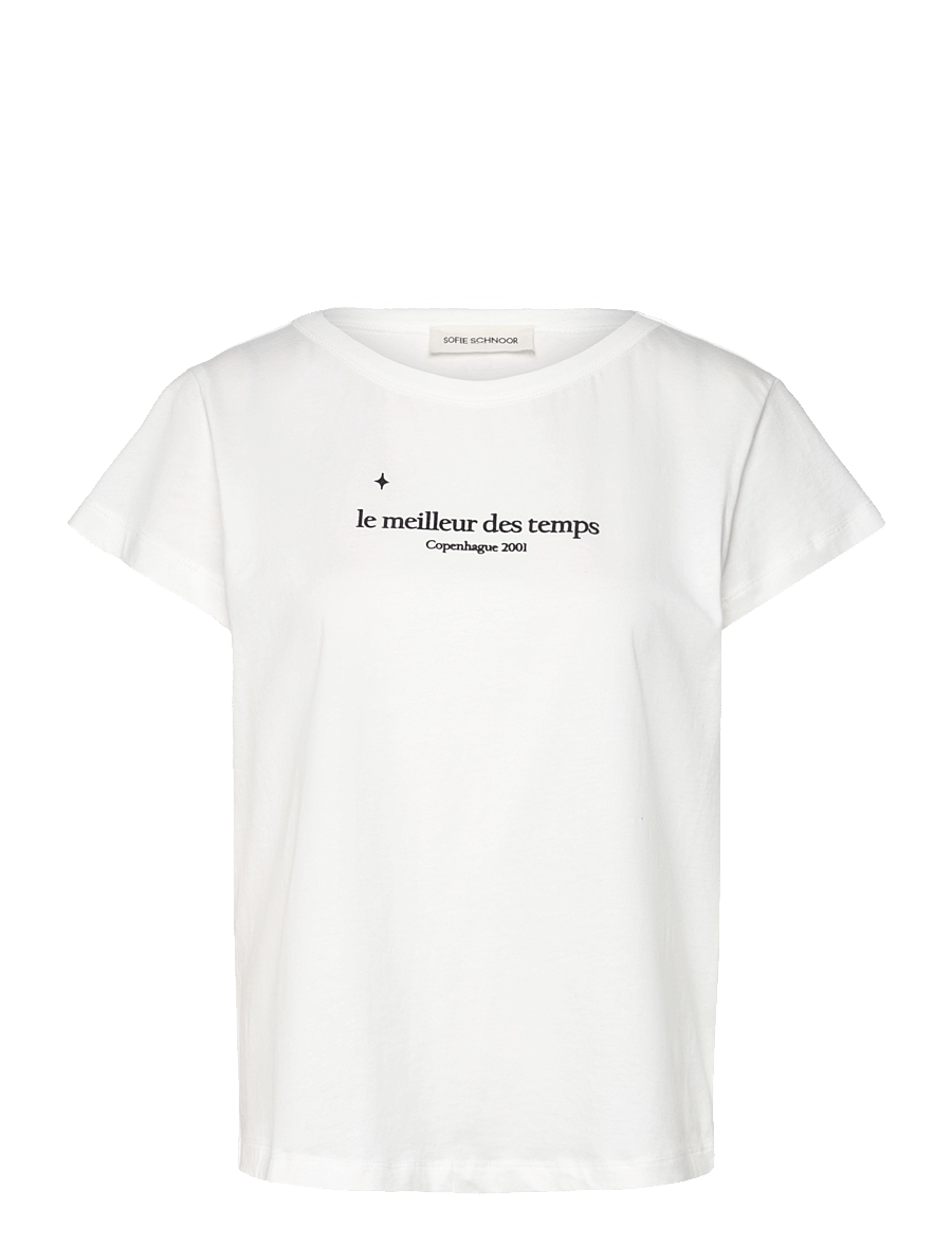 Sofie Schnoor - ZOEYSW T-SHIRT - t-shirts - snow white - 1