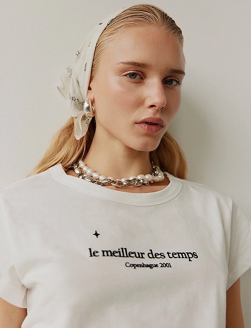 Sofie Schnoor - ZOEYSW T-SHIRT - t-shirts - snow white - 0