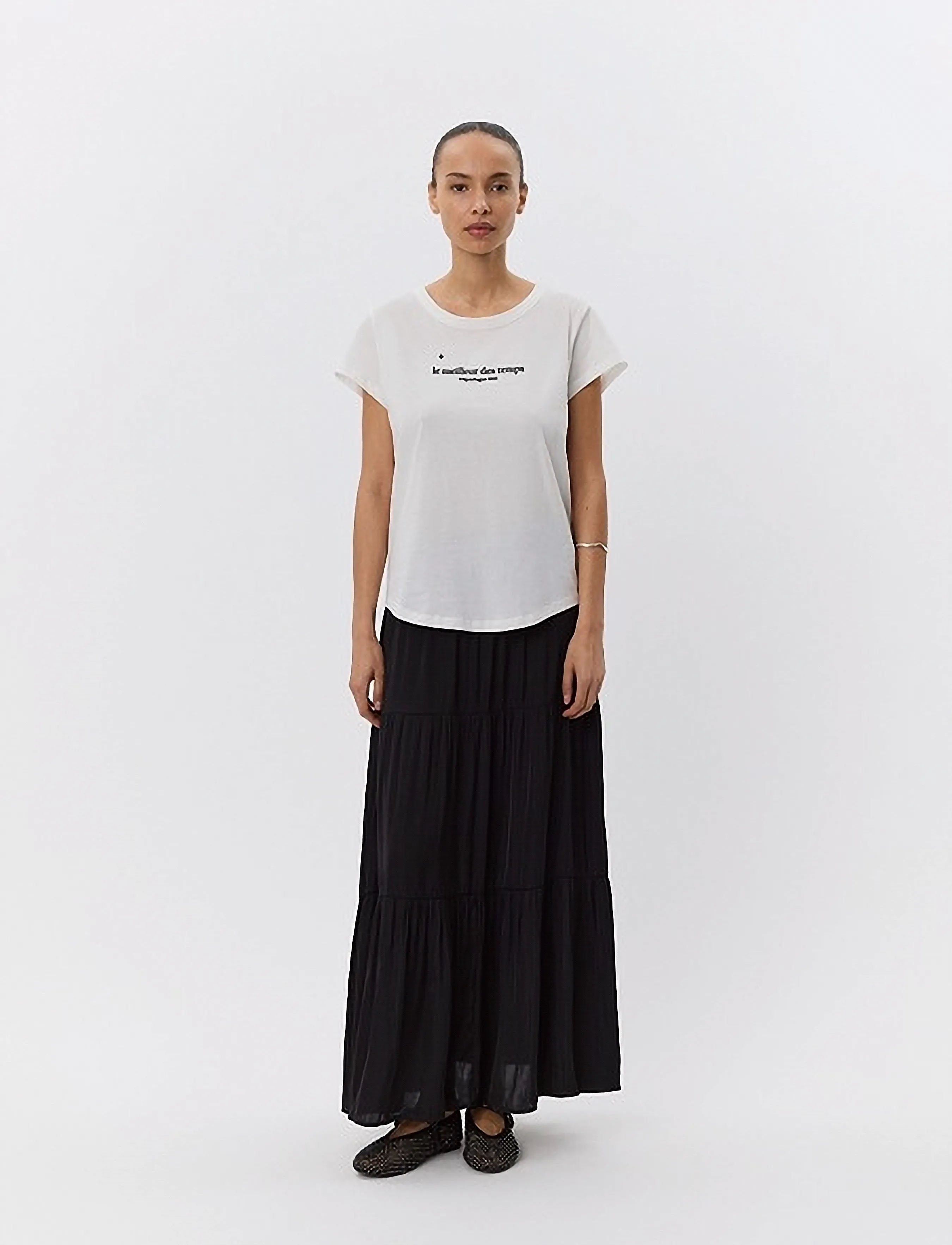 Sofie Schnoor - ZOEYSW T-SHIRT - t-shirts - snow white - 3
