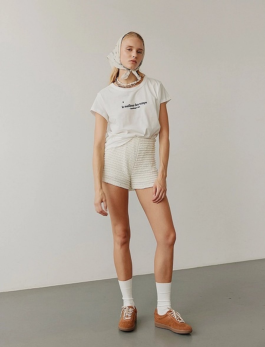 Sofie Schnoor - CHARLOTTESW SHORTS - freizeitshorts - off white - 0