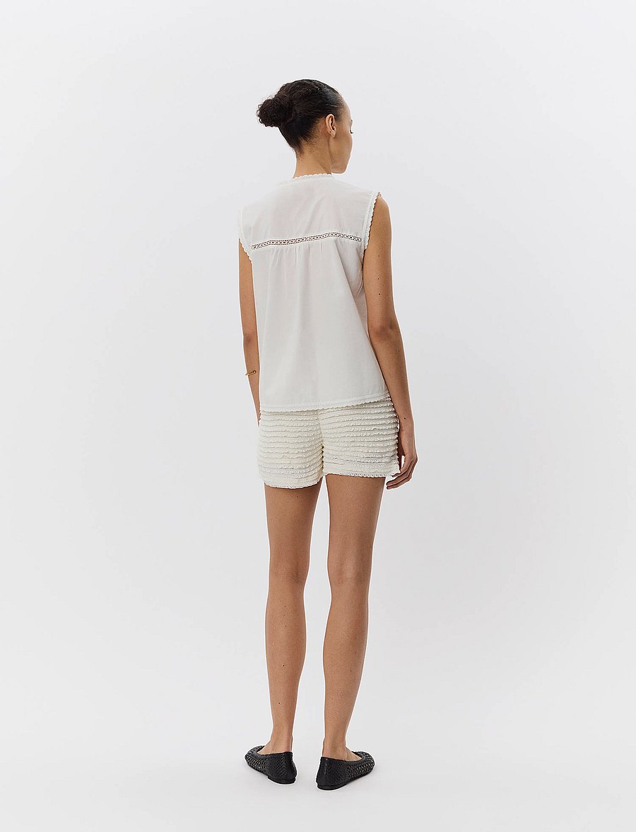 Sofie Schnoor - CHARLOTTESW SHORTS - freizeitshorts - off white - 5