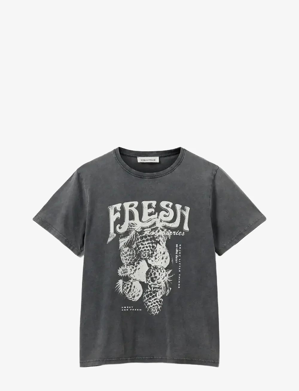 Sofie Schnoor - ZENASW T-SHIRT - t-shirts - stone washed black - 1