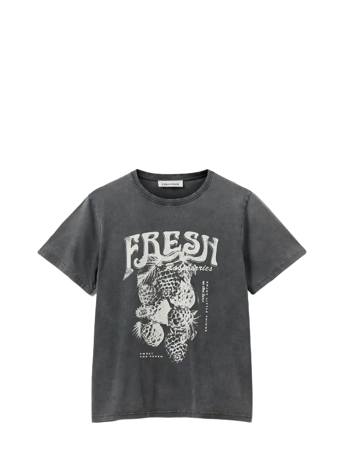 Sofie Schnoor - ZENASW T-SHIRT - t-särgid - stone washed black - 1