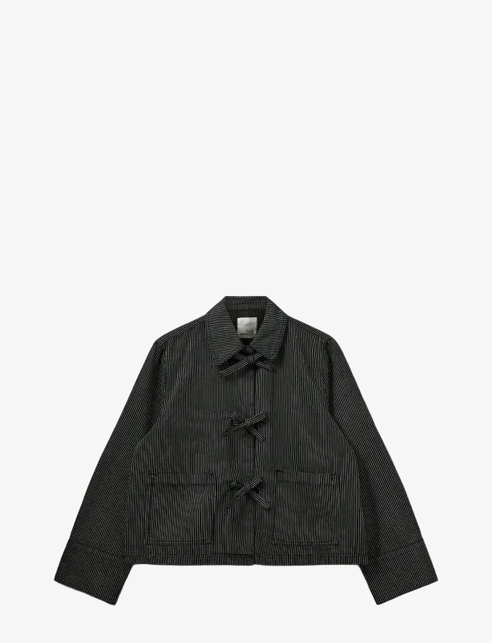 Sofie Schnoor - MARLOSW JACKET - efterårsjakker - black striped - 1