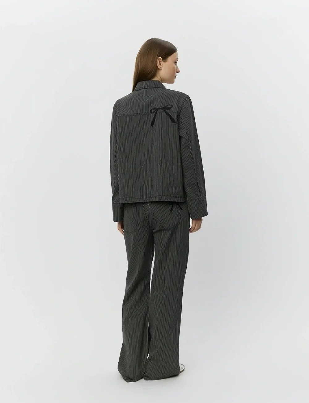 Sofie Schnoor - MARLOSW JACKET - efterårsjakker - black striped - 5