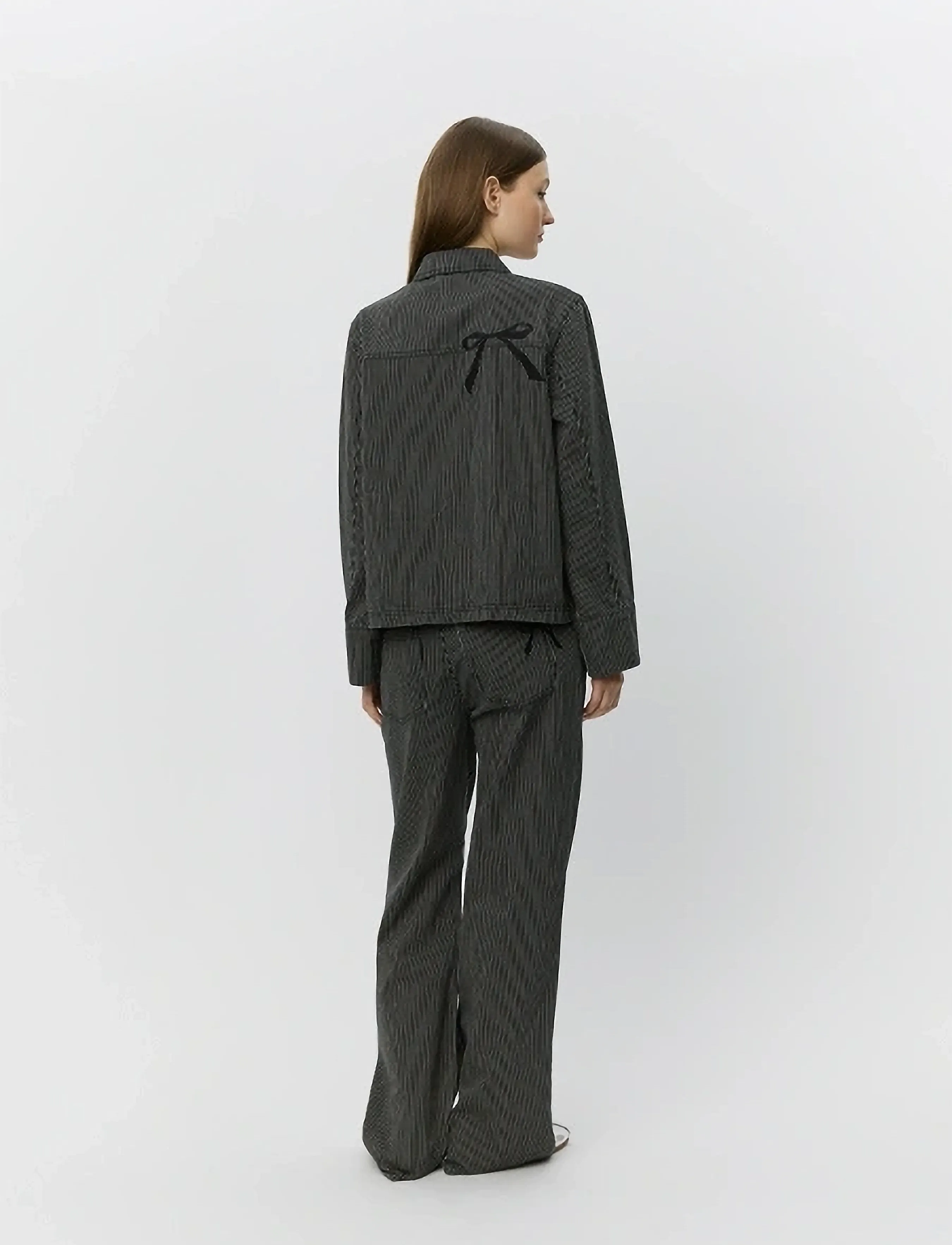 Sofie Schnoor - MARLOSW JACKET - outerwear - black striped - 5