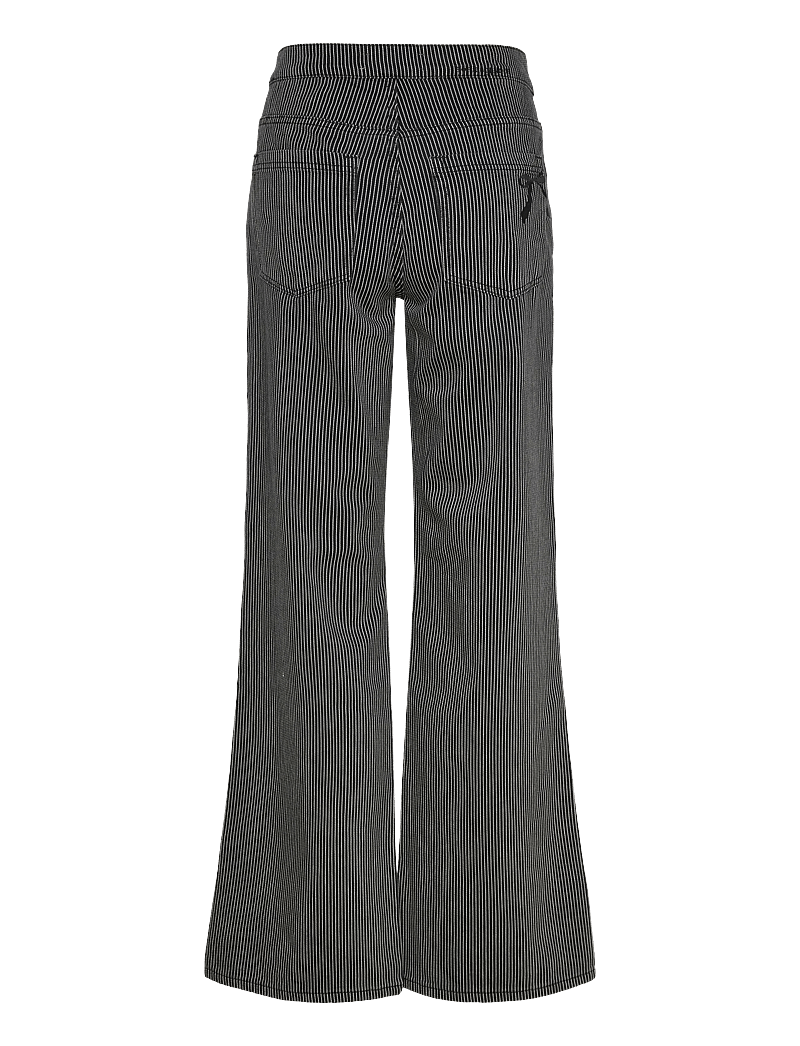 Sofie Schnoor - LYONSW TROUSERS - wide leg trousers - black striped - 1