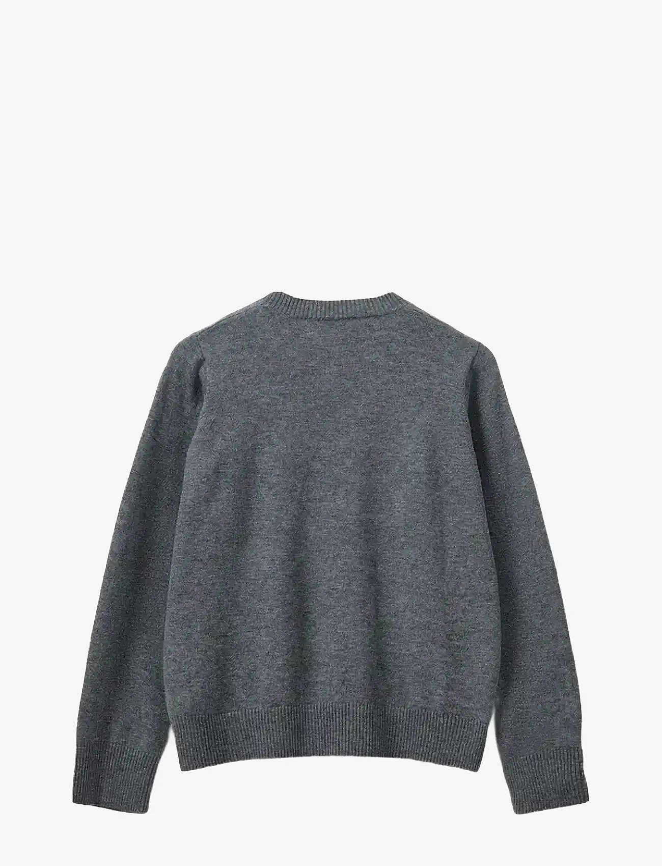 Sofie Schnoor - MINNIKSW SWEATER - herbstliche kleidung - grey melange - 2