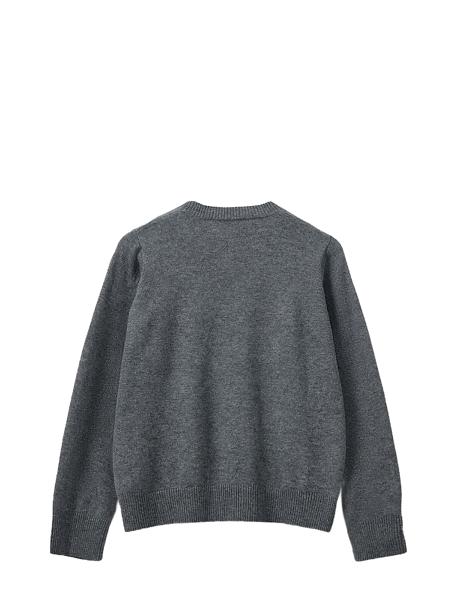 Sofie Schnoor - MINNIKSW SWEATER - kampsunid - grey melange - 2