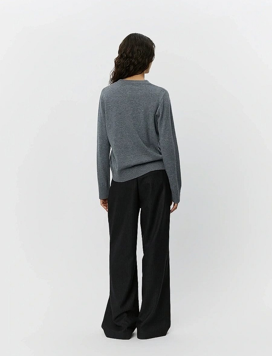 Sofie Schnoor - MINNIKSW SWEATER - kampsunid - grey melange - 4