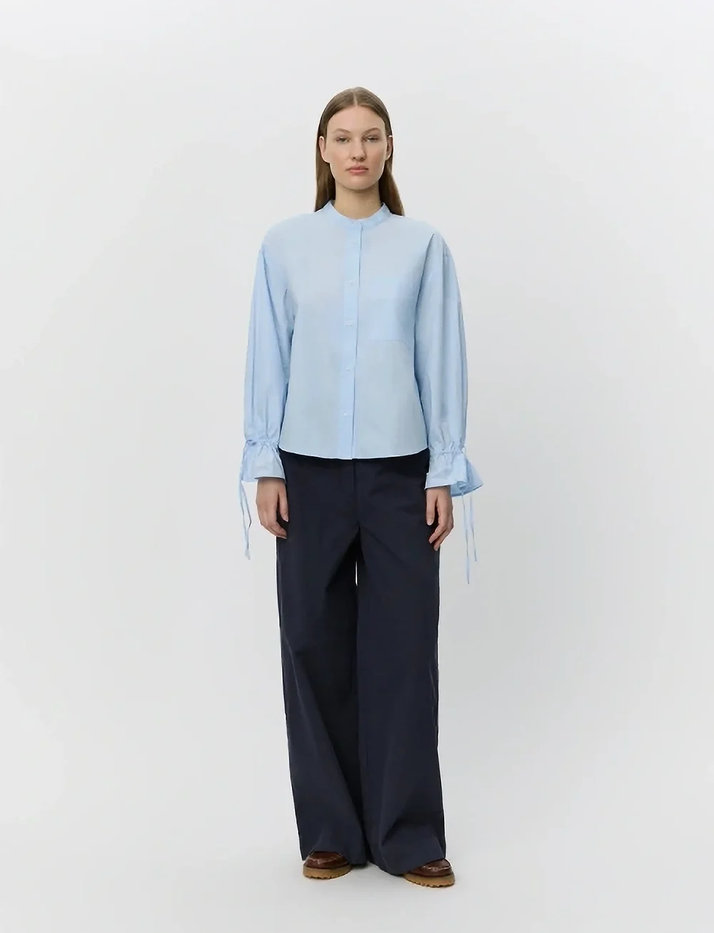 Sofie Schnoor - REINESW TROUSERS - spodnie szerokie - navy - 0