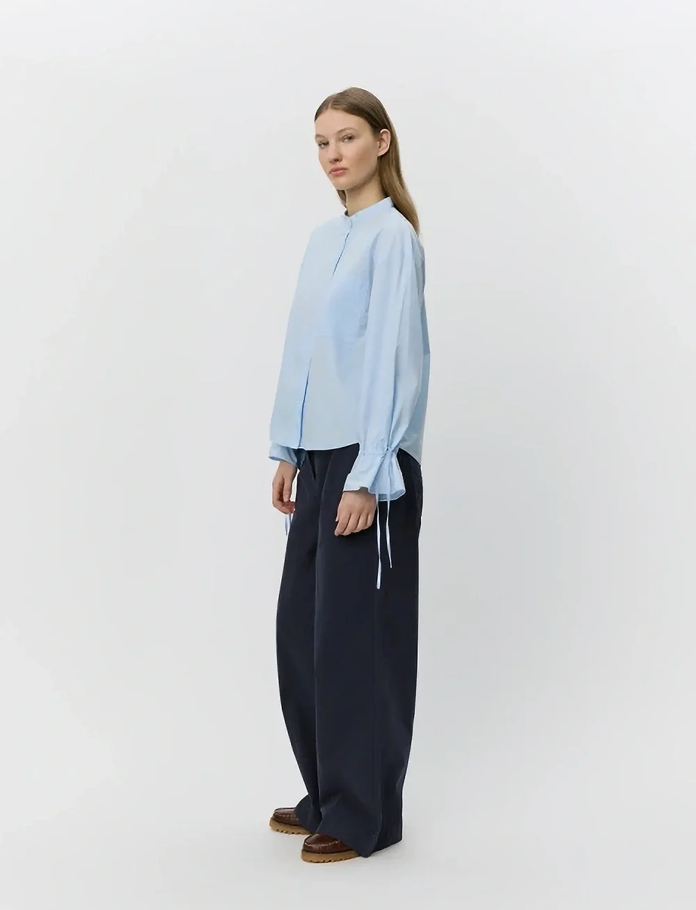 Sofie Schnoor - REINESW TROUSERS - spodnie szerokie - navy - 3