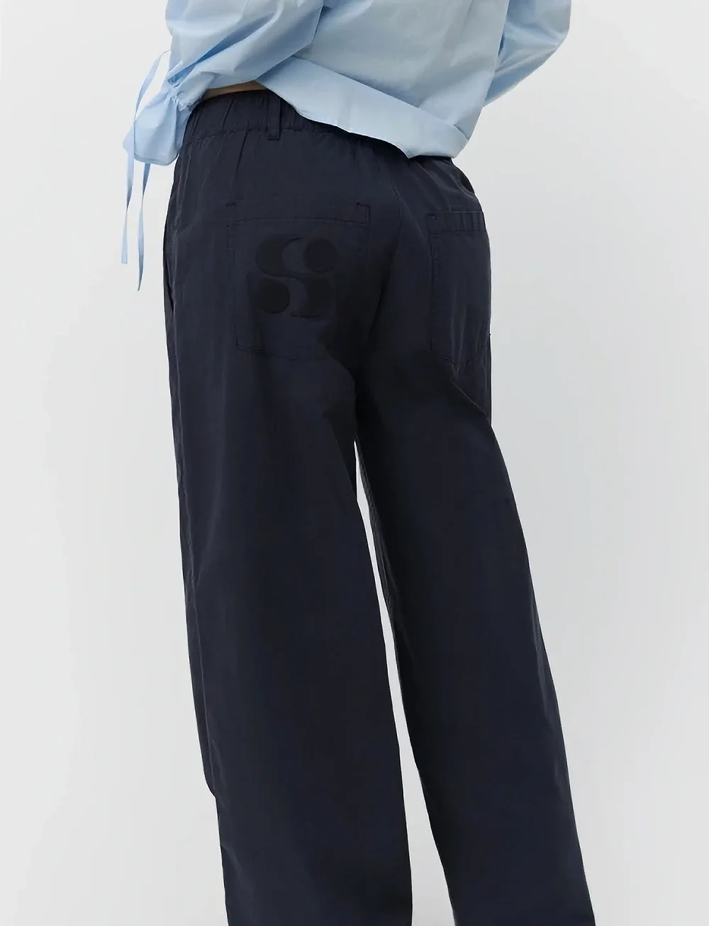 Sofie Schnoor - REINESW TROUSERS - spodnie szerokie - navy - 5