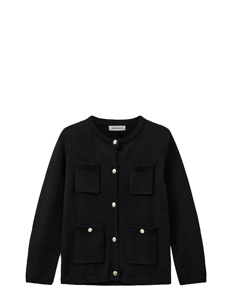 Sofie Schnoor - CLAIRESW CARDIGAN - kardiganai - black - 1