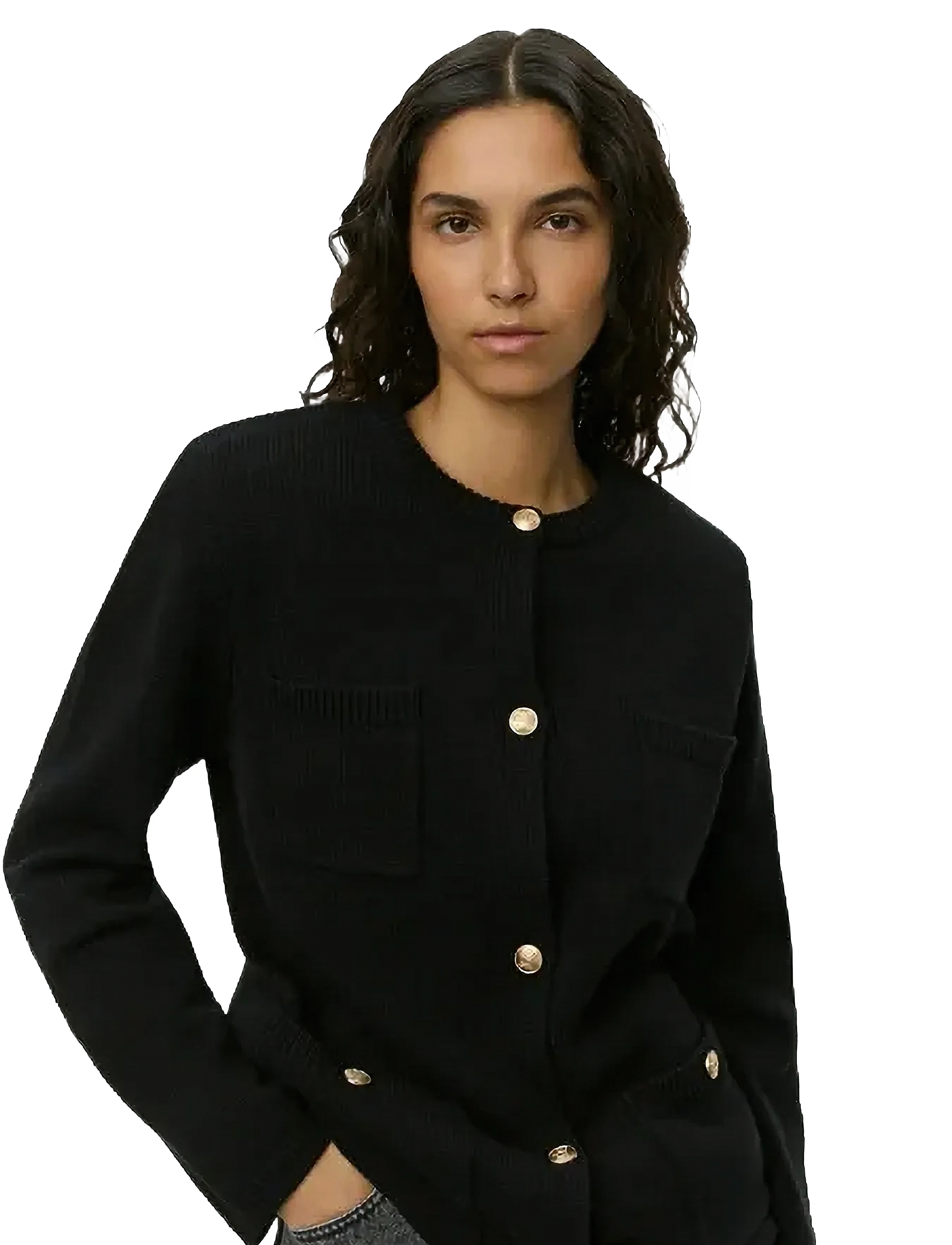 Sofie Schnoor - CLAIRESW CARDIGAN - cardigans - black - 5