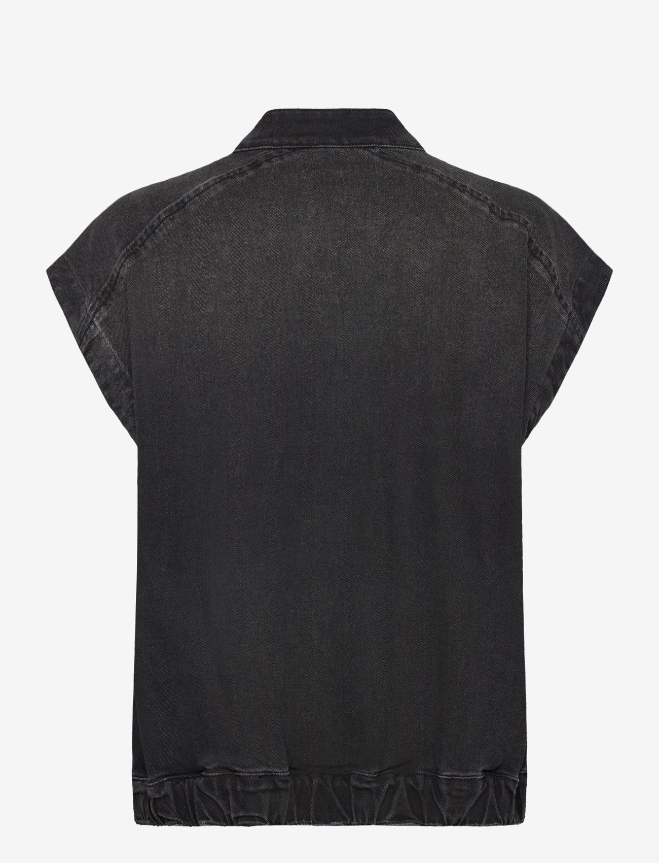 Sofie Schnoor - VEGASW VEST - teksavestid - washed black - 1