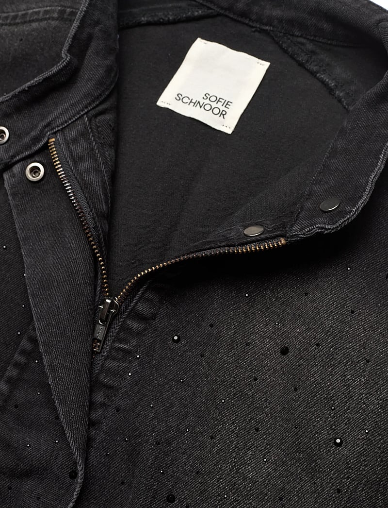 Sofie Schnoor - VEGASW VEST - teksavestid - washed black - 2