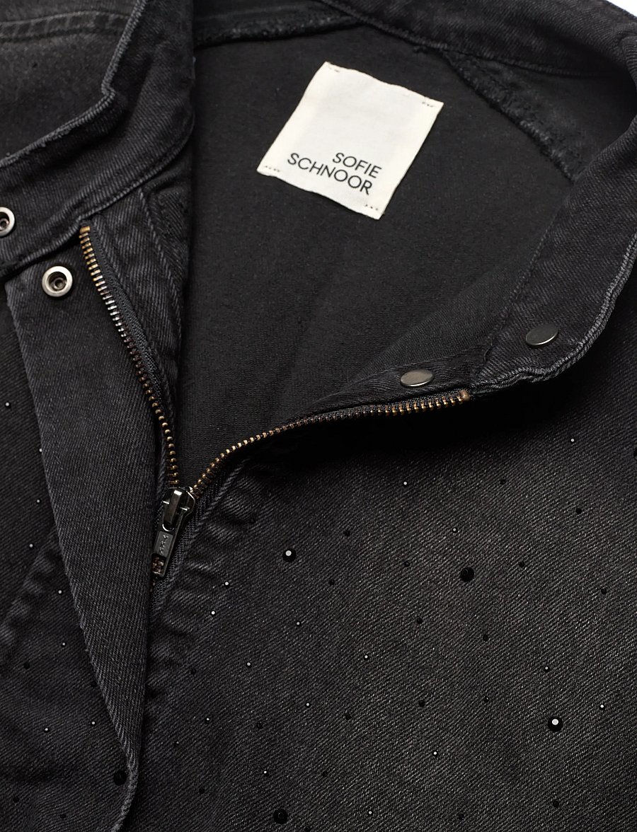 Sofie Schnoor - VEGASW VEST - denimveste - washed black - 2