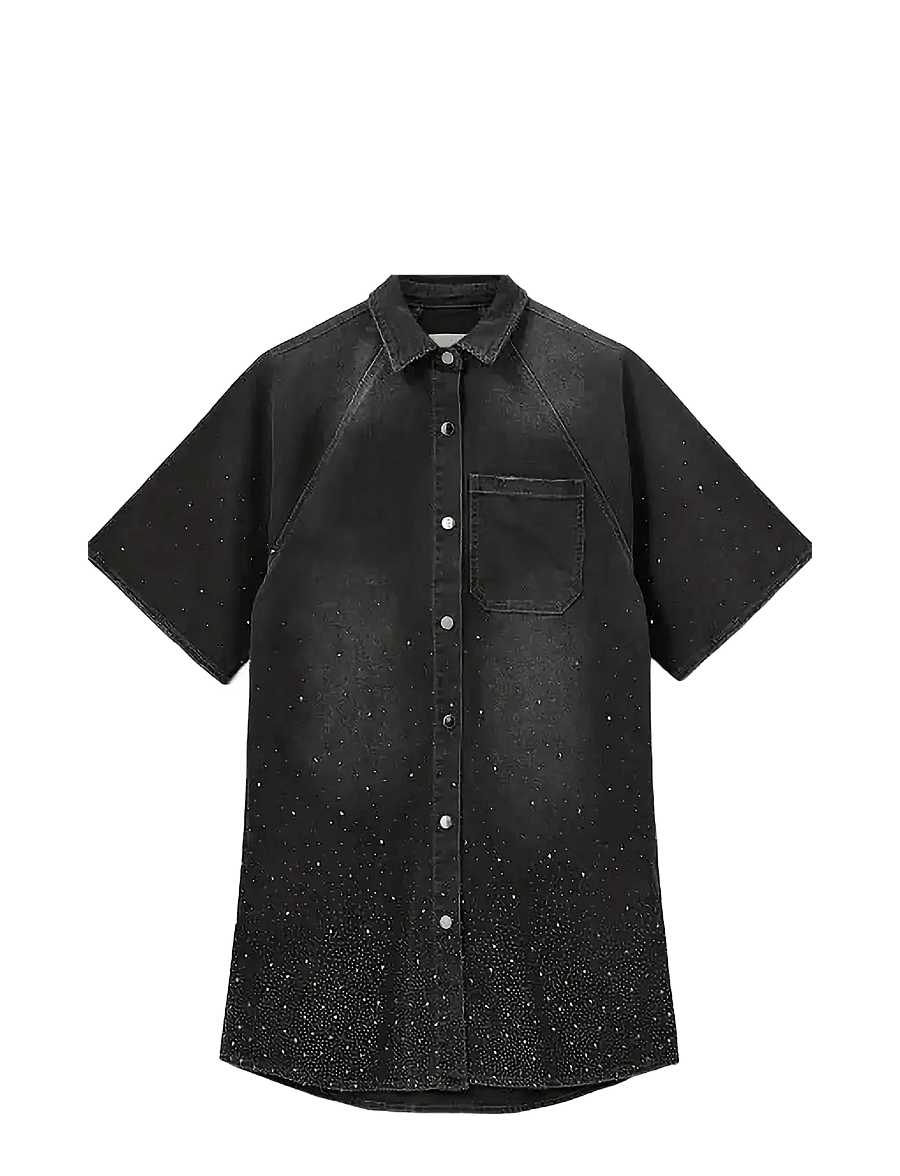Sofie Schnoor - MAYSW DRESS - särkkleidid - washed black - 1