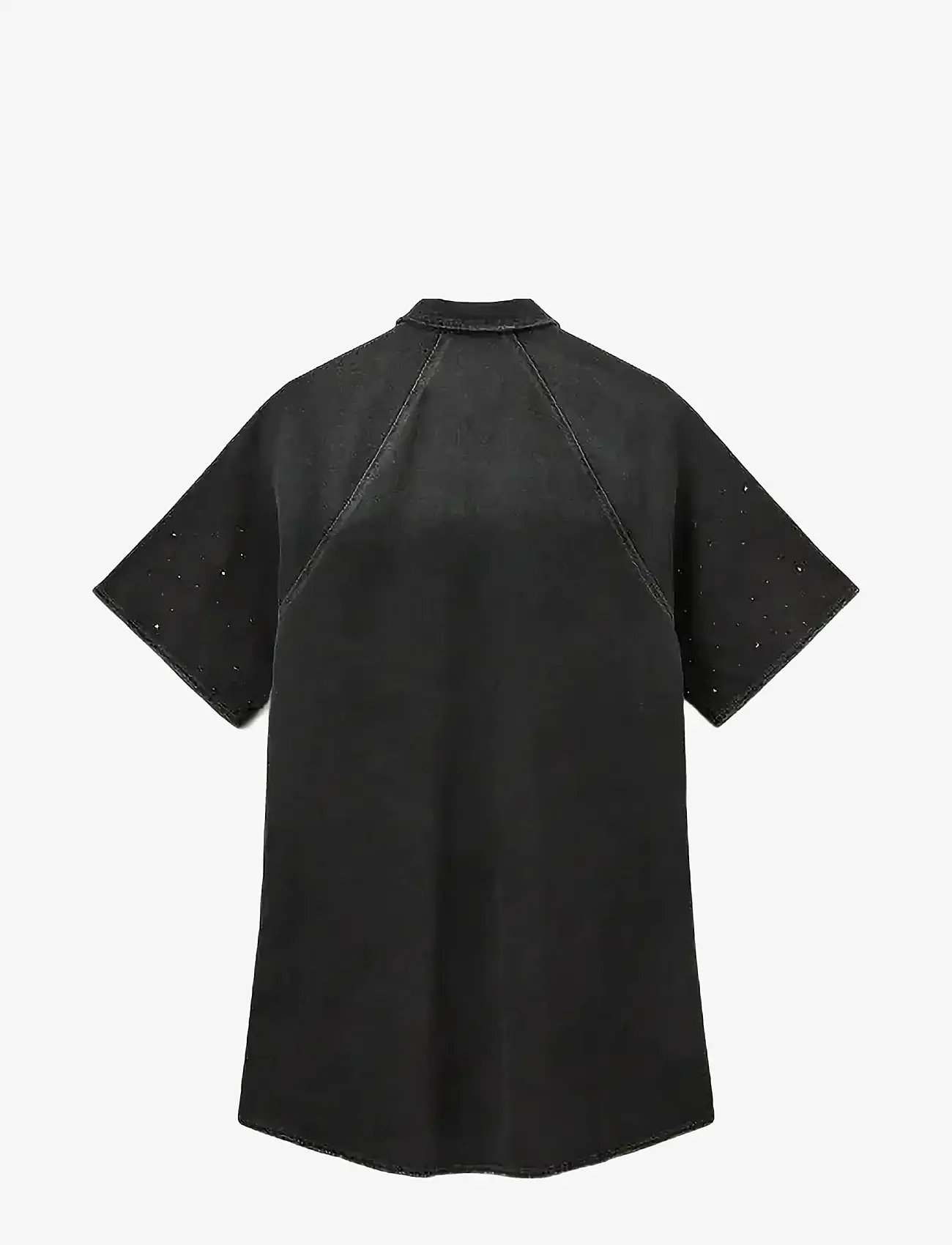 Sofie Schnoor - MAYSW DRESS - skjortklänningar - washed black - 2