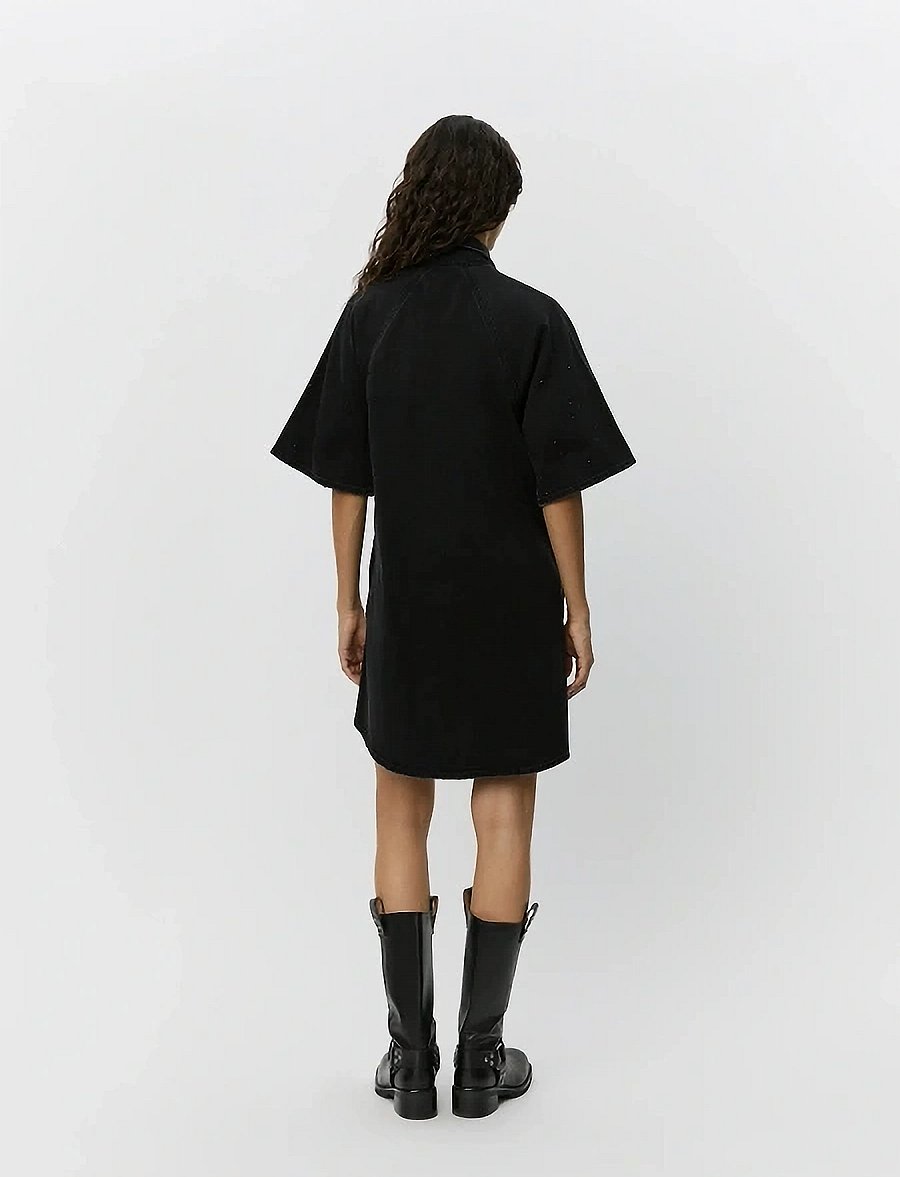 Sofie Schnoor - MAYSW DRESS - särkkleidid - washed black - 4