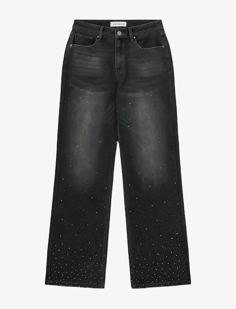 Sofie Schnoor - PARISSW JEANS - straight jeans - washed black - 1