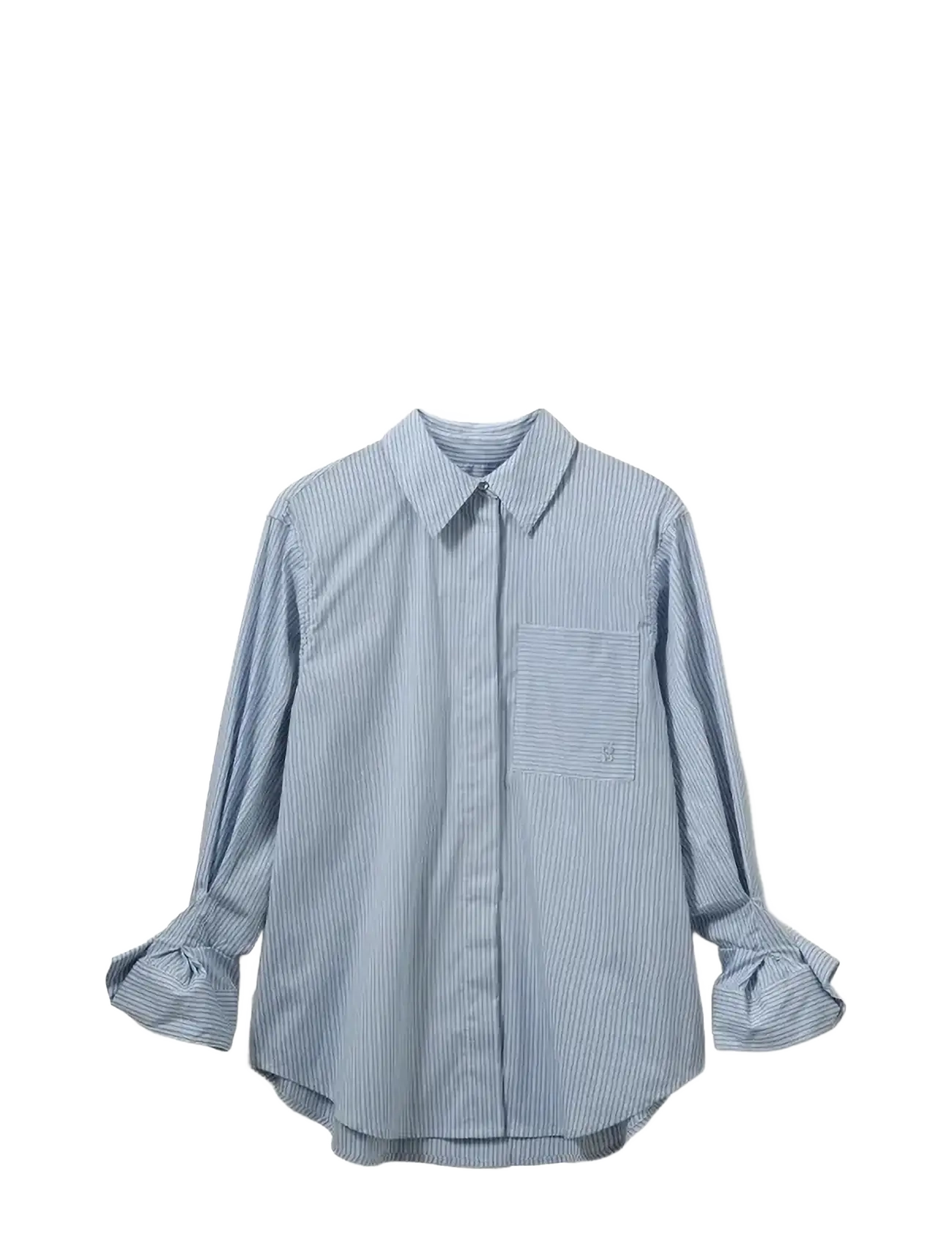 Sofie Schnoor ABBYSW SHIRT - Bluser & Skjorter - BLUE STRIPED / blue