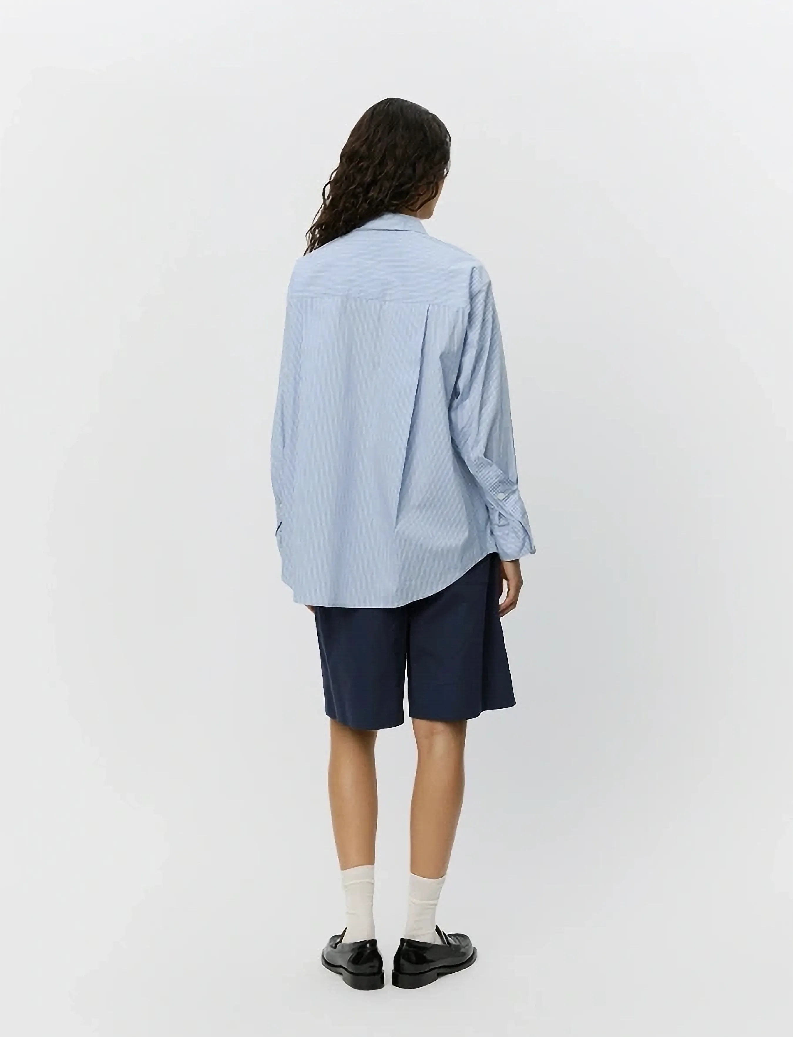 Sofie Schnoor - ABBYSW SHIRT - blue striped - 4