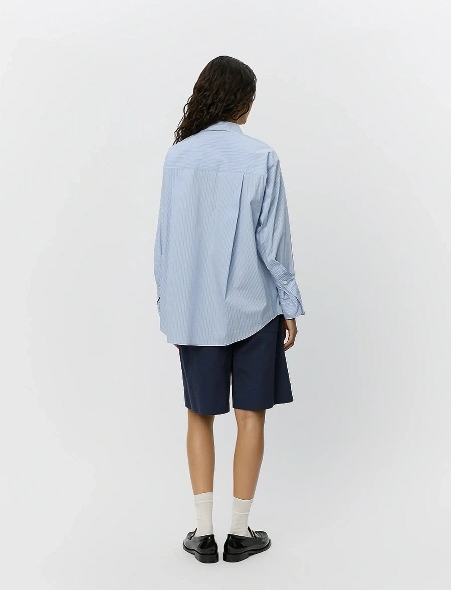 Sofie Schnoor - ABBYSW SHIRT - blue striped - 4