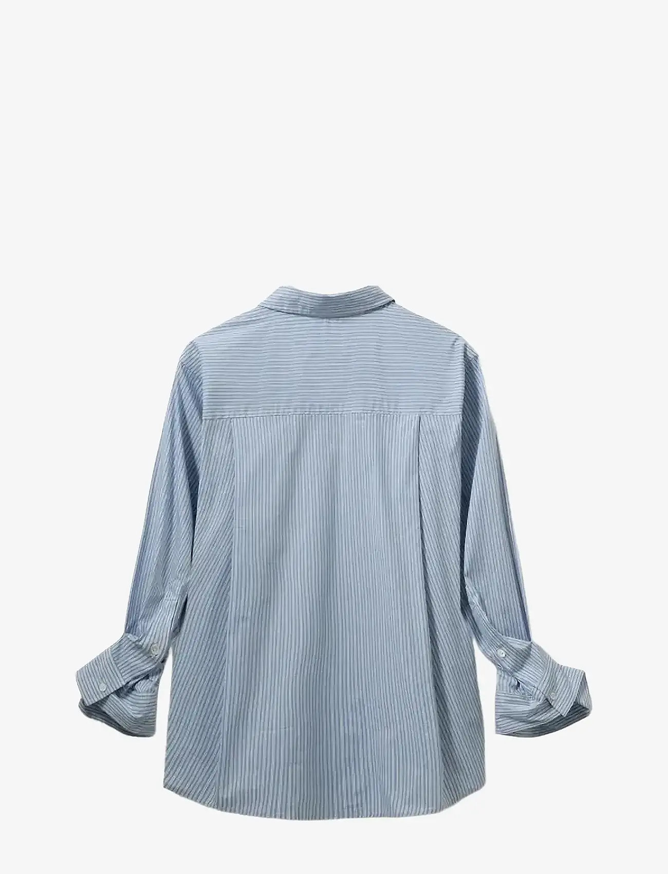 Sofie Schnoor - ABBYSW SHIRT - långärmade skjortor - blue striped - 2