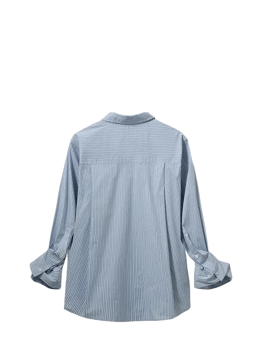 Sofie Schnoor - ABBYSW SHIRT - blue striped - 2