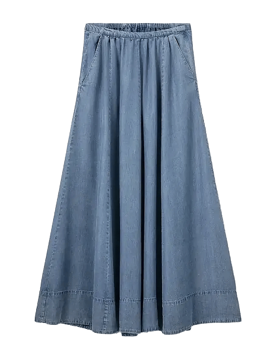 Sofie Schnoor - KATTIASW SKIRT - denimnederdele - denim blue - 1