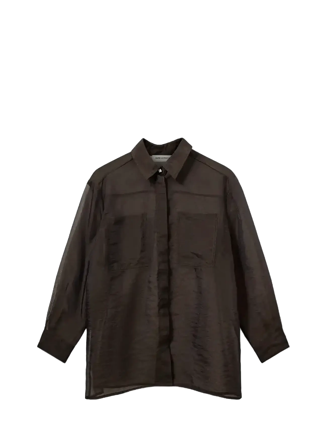 Sofie Schnoor DONNASW SHIRT - Skjorter - DARK BROWN / brown
